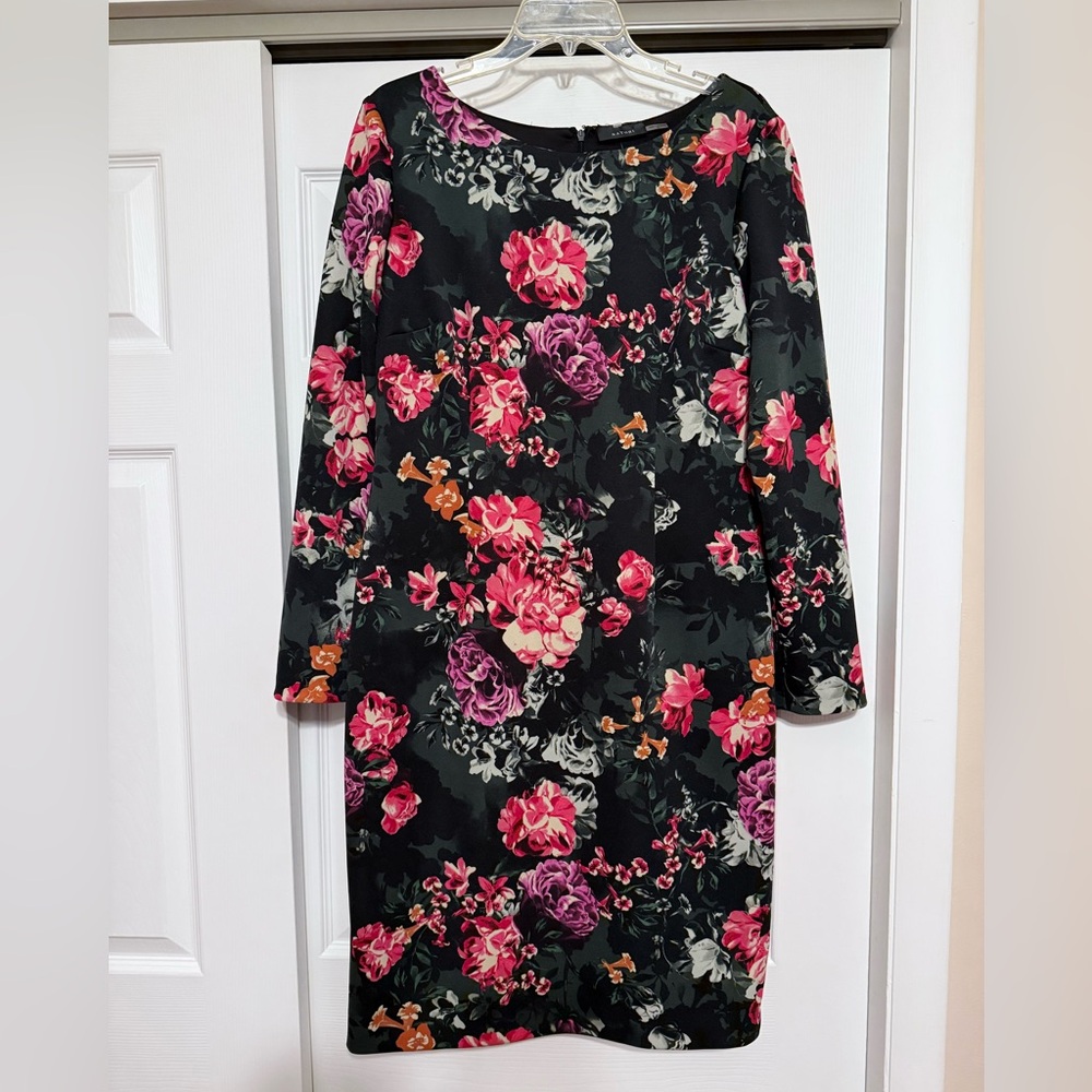 Brand New Natori Green w/Pink & Purple Flowers Dress - Size XS
